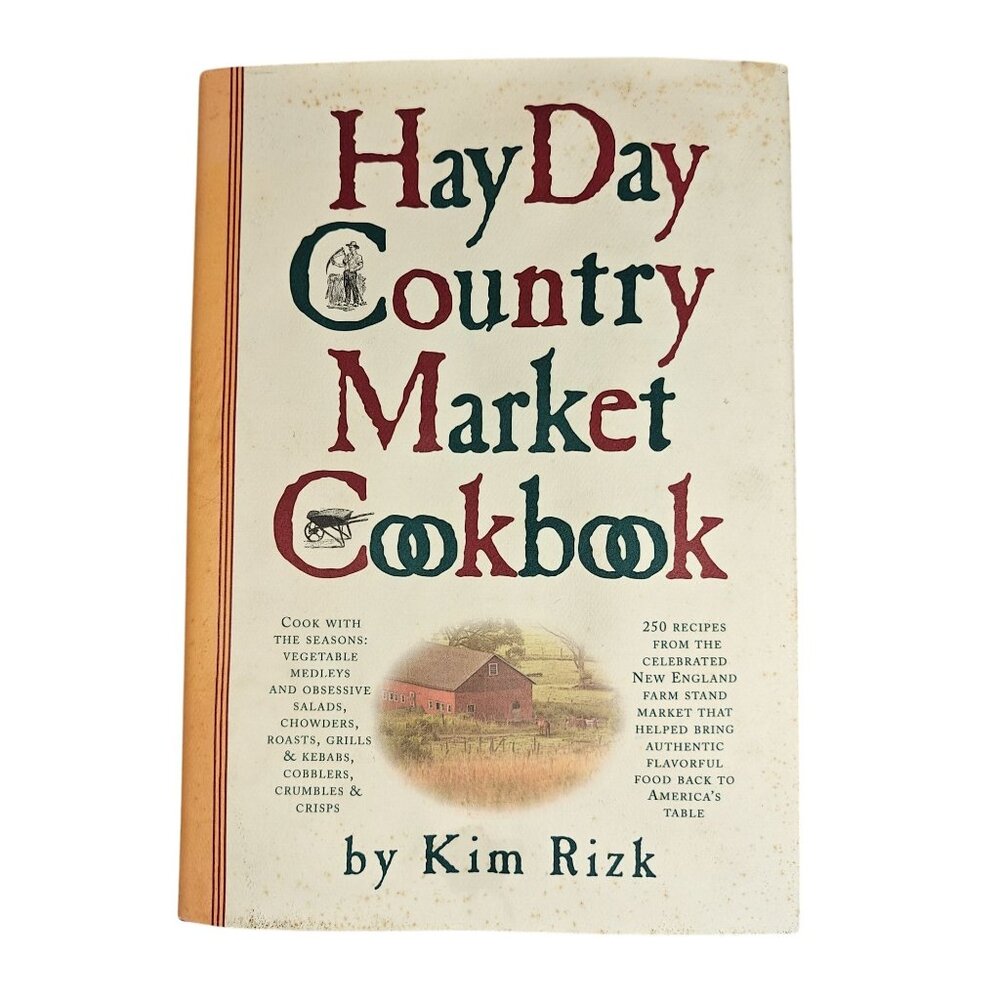Hay Day Country Market Cookbook Vintage Hardcover East Coast Local Ethnic Recipe
